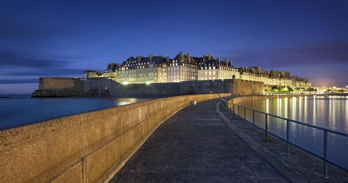 Plage-Sillon-Thalasso-Intra Muros Saint-Malo Zewnętrze zdjęcie